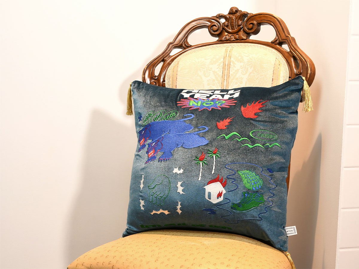 AFTERU VELOR CUSHION COVER
SOUVENIR / アフターユー ベロア クッションカバー（スーベニア） （クッション > クッション・クッションカバー） 2