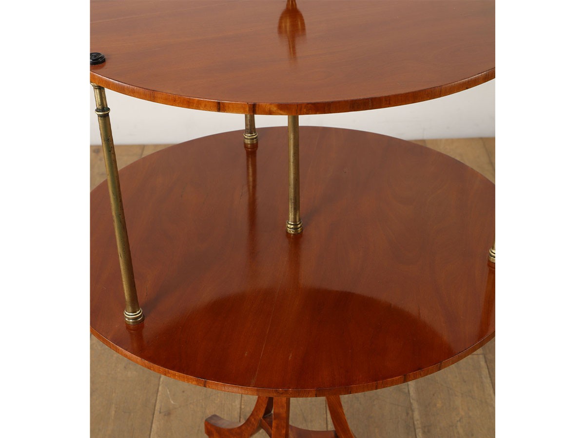 Lloyd's Antiques Real Antique
Regency Dumbwaiter / ロイズ・アンティークス 英国アンティーク家具
リージェンシーダムウェイター （テーブル > サイドテーブル） 10