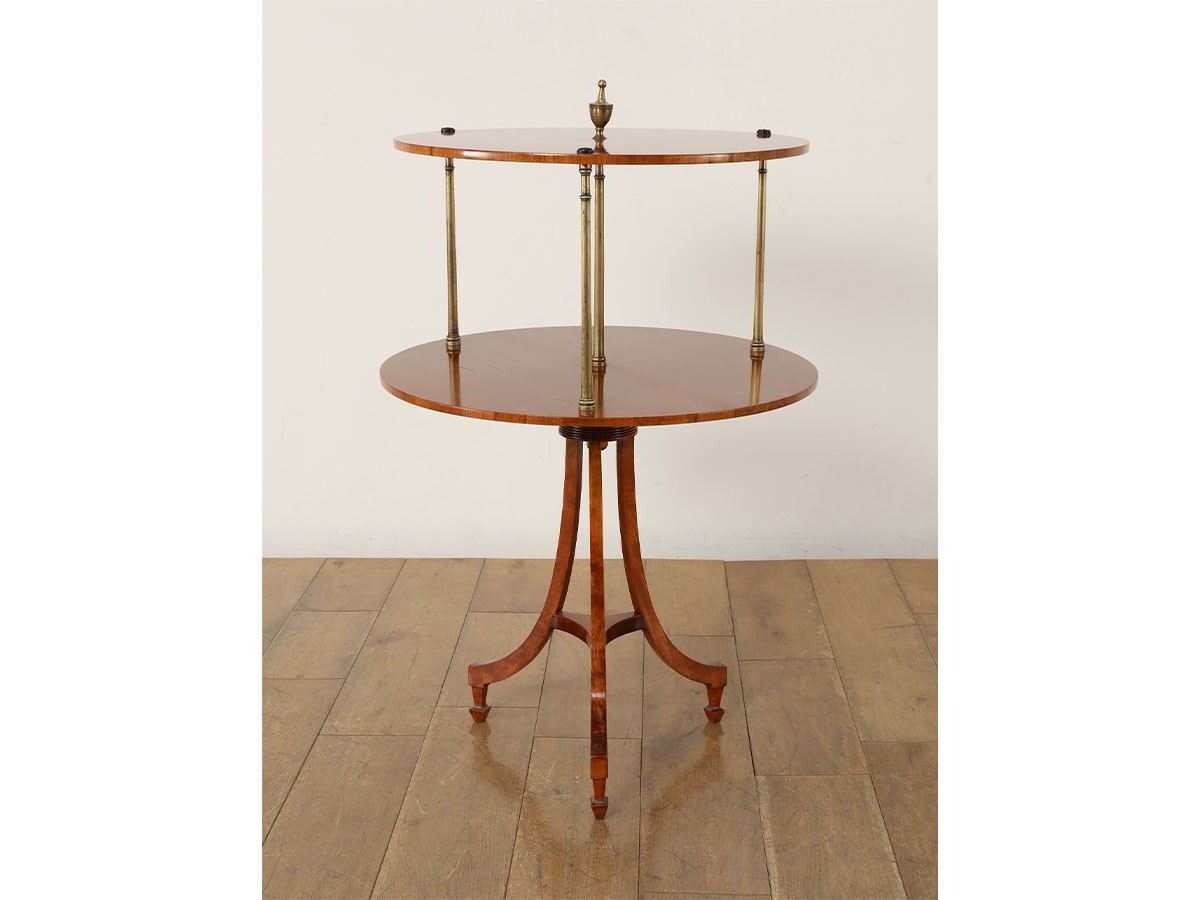 Lloyd's Antiques Real Antique
Regency Dumbwaiter / ロイズ・アンティークス 英国アンティーク家具
リージェンシーダムウェイター （テーブル > サイドテーブル） 3