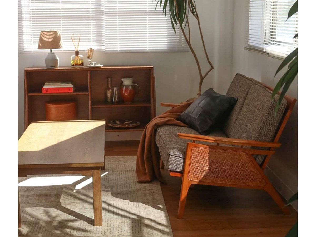 ACME Furniture WICKER SOFA 2P / アクメファニチャー ウィッカー ソファ 2人掛け（グレー） （ソファ > 二人掛けソファ） 6