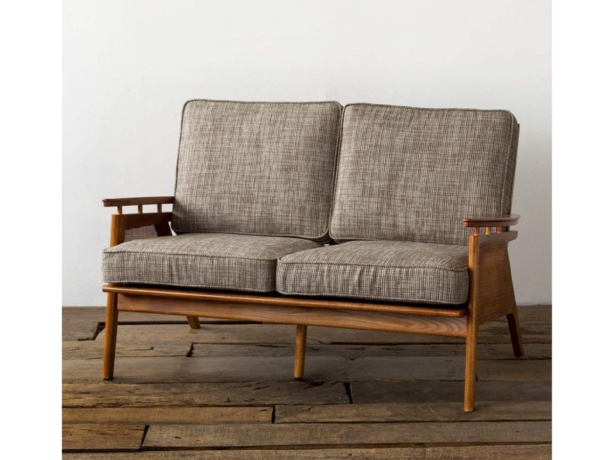 ACME Furniture WICKER SOFA 2P / アクメファニチャー ウィッカー ソファ 2人掛け（グレー） （ソファ > 二人掛けソファ） 8
