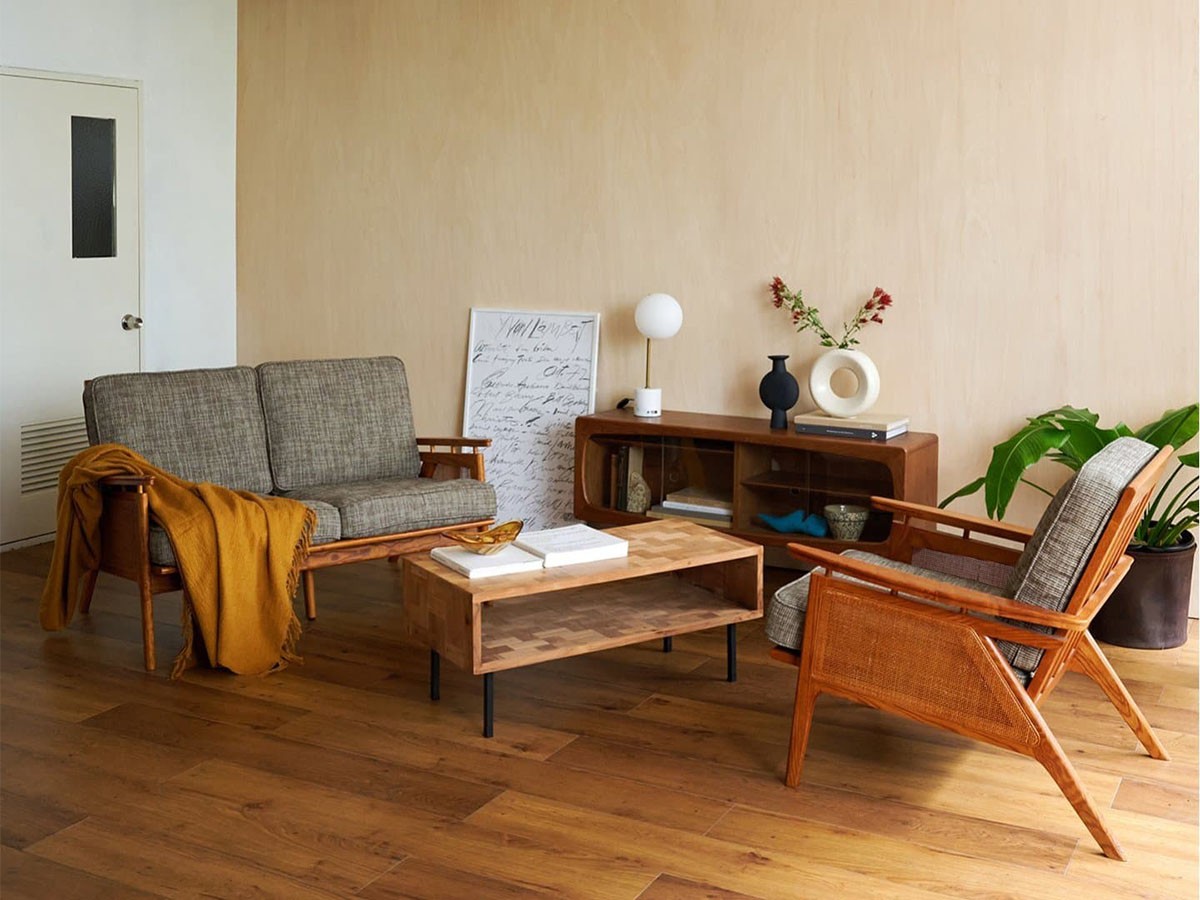 ACME Furniture WICKER SOFA 2P / アクメファニチャー ウィッカー ソファ 2人掛け（グレー） （ソファ > 二人掛けソファ） 3