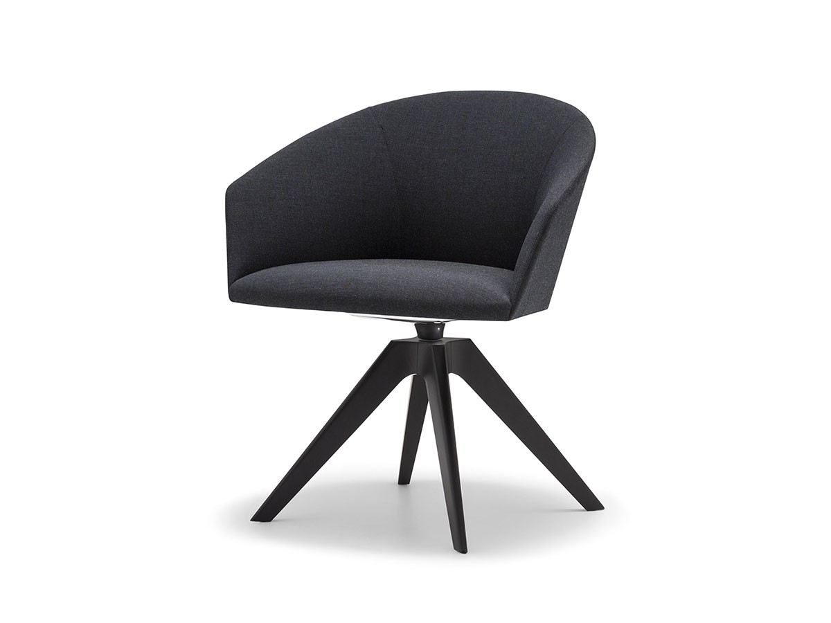 Andreu World Brandy
Armchair / アンドリュー・ワールド ブランディ SO2997
アームチェア 回転式木脚 （チェア・椅子 > ダイニングチェア） 1