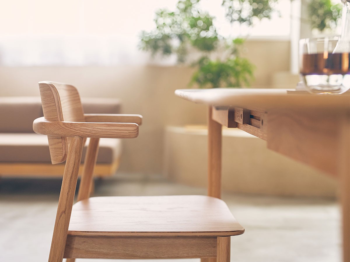 nook dining chair half arm / ヌーク ダイニングチェア ハーフアーム 板座 （チェア・椅子 > ダイニングチェア） 13