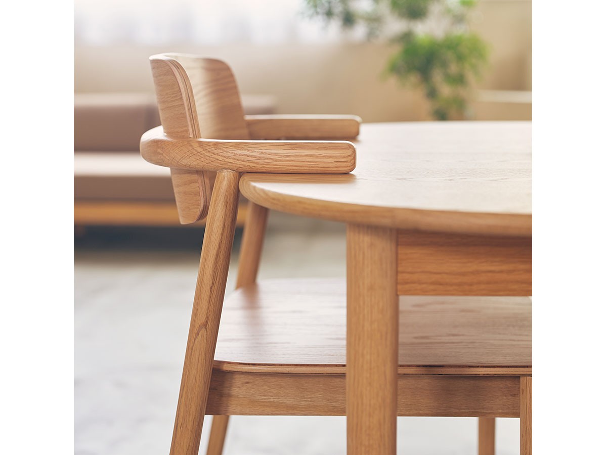 nook dining chair half arm / ヌーク ダイニングチェア ハーフアーム 板座 （チェア・椅子 > ダイニングチェア） 19