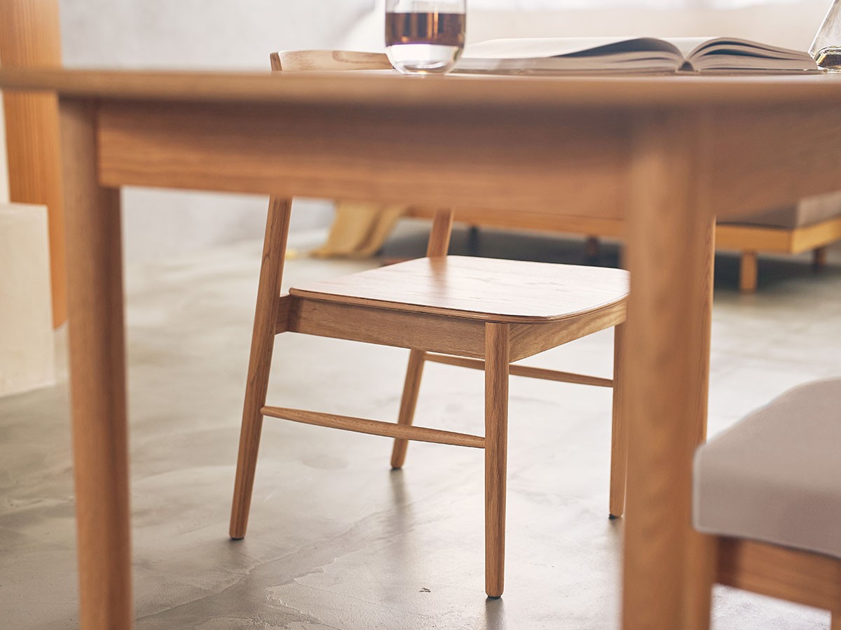 nook dining chair half arm / ヌーク ダイニングチェア ハーフアーム 板座 （チェア・椅子 > ダイニングチェア） 10