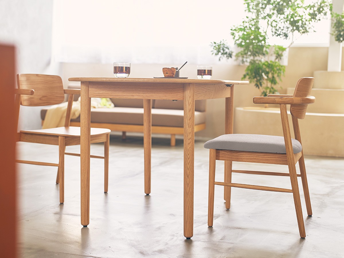 nook dining chair half arm / ヌーク ダイニングチェア ハーフアーム 板座 （チェア・椅子 > ダイニングチェア） 9