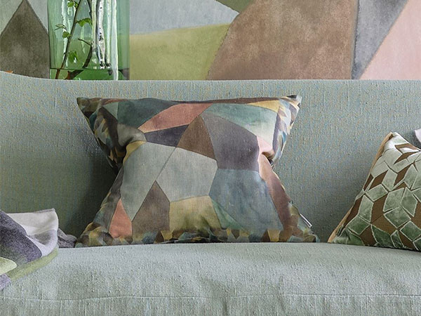 DESIGNERS GUILD Geo Moderne Cushion / デザイナーズギルド ジオ モダン クッション 50 × 50cm （クッション > クッション・クッションカバー） 4