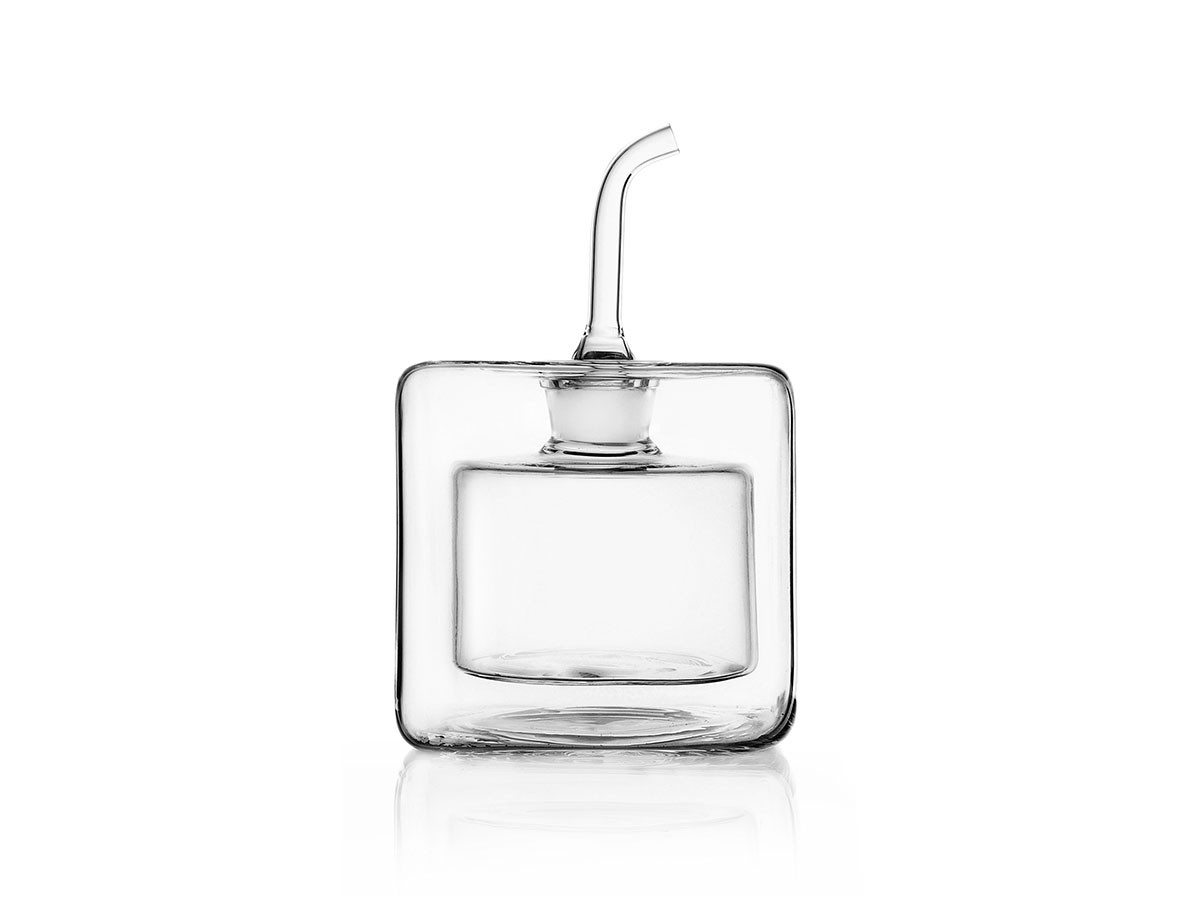 ICHENDORF MILANO Cube Square Doublewalled 
Oil bottle / イッケンドルフ・ミラノ キューブ スクエアダブルウォール オイルボトル 170ml （キッチン家電・キッチン用品 > 調味料入れ） 2