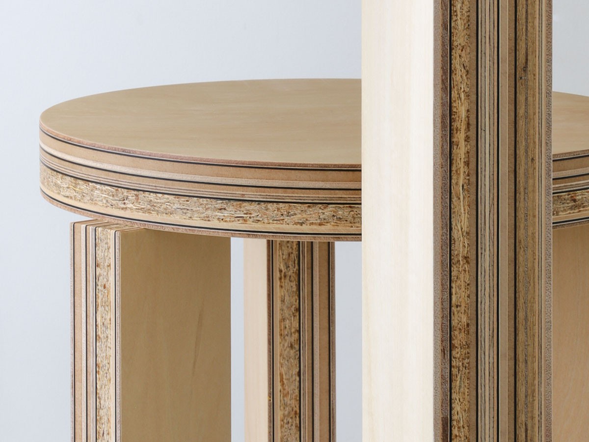 FLANGE plywood MARU STOOL / フランジ プライウッド マル スツール （チェア・椅子 > スツール） 8
