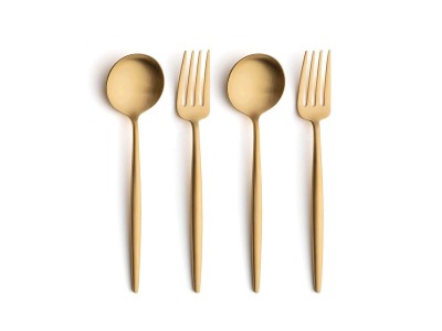 Cutipol MOON Dessert Cutlery Set / クチポール ムーン デザート4本