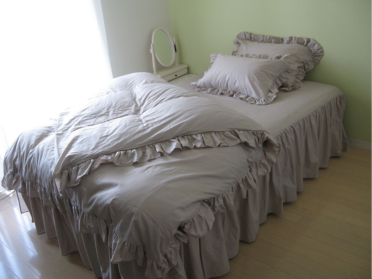 le mum drawers bed skirt / ルムーム ドロワーズ ベッドスカート （寝具・タオル > ベッドカバー・ベッドリネン） 2
