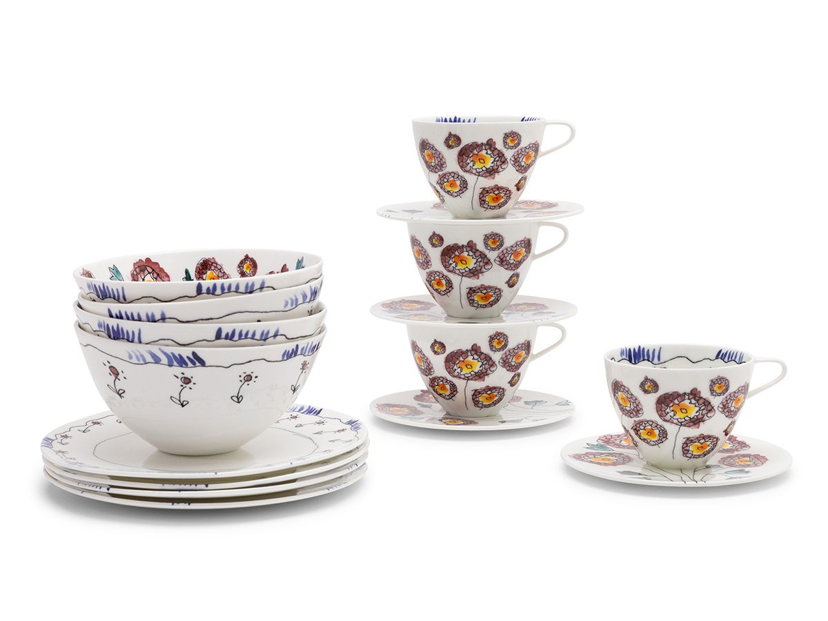 MIDNIGHT FLOWERS by MARNI
Breakfast Plate Anemone Milk / ミッドナイトフラワーズ バイ マルニ
ブレックファーストプレート アネモネミルク 20cm （食器・テーブルウェア > 皿・プレート） 12