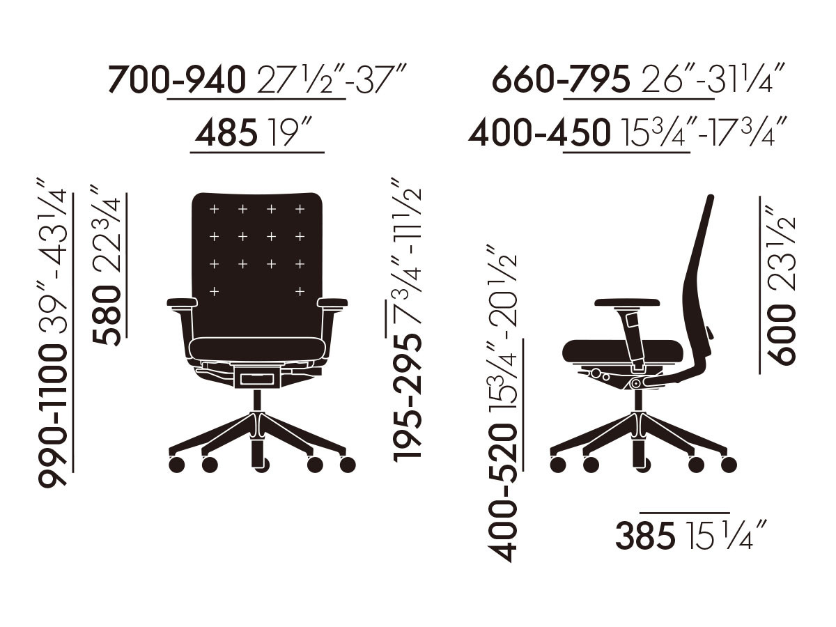 Vitra ID Trim / ヴィトラ ID トリム （チェア・椅子 > オフィスチェア・デスクチェア） 80