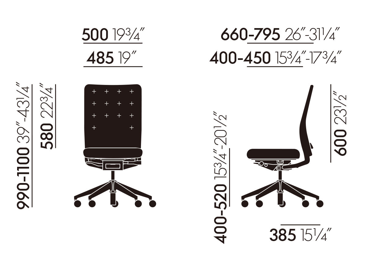 Vitra ID Trim / ヴィトラ ID トリム （チェア・椅子 > オフィスチェア・デスクチェア） 78