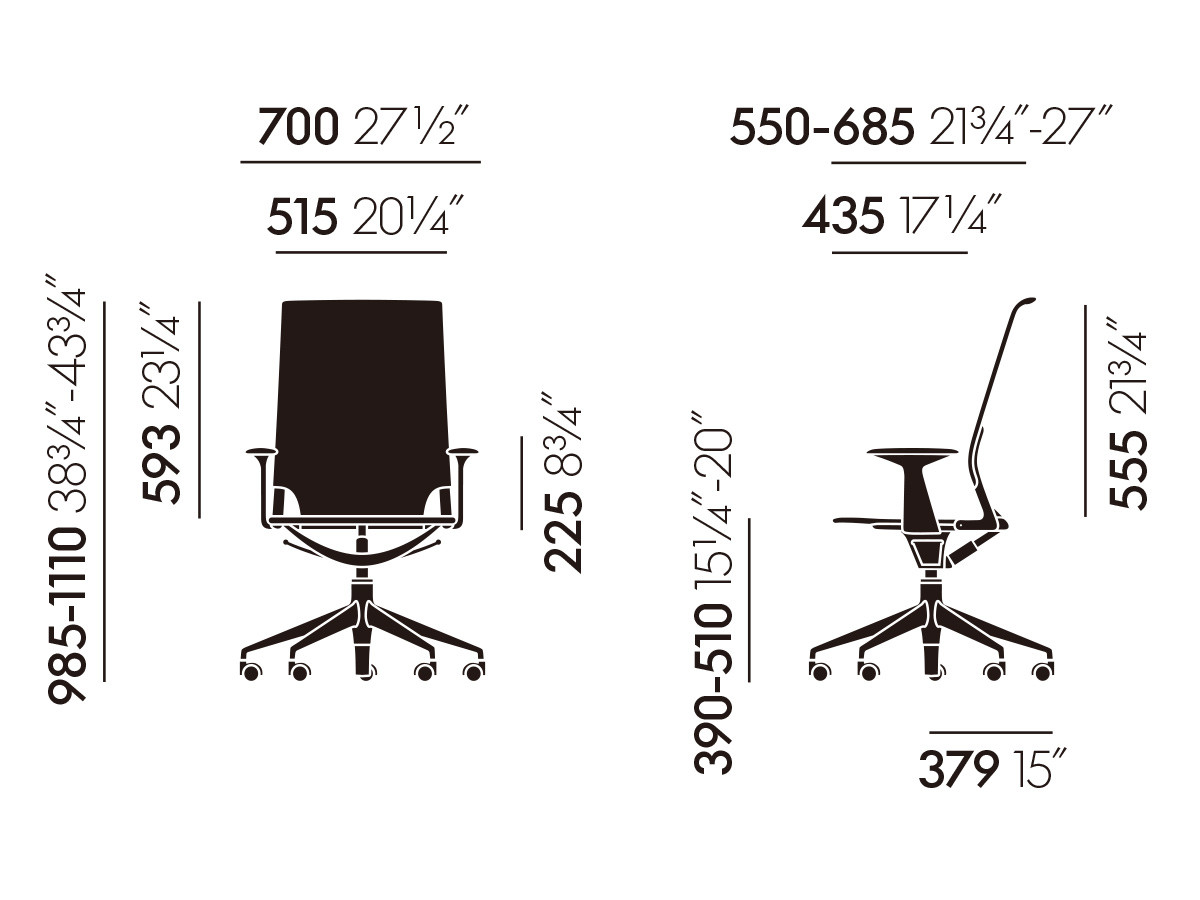 Vitra Meda Chair / ヴィトラ メダ チェア （チェア・椅子 > オフィスチェア・デスクチェア） 57