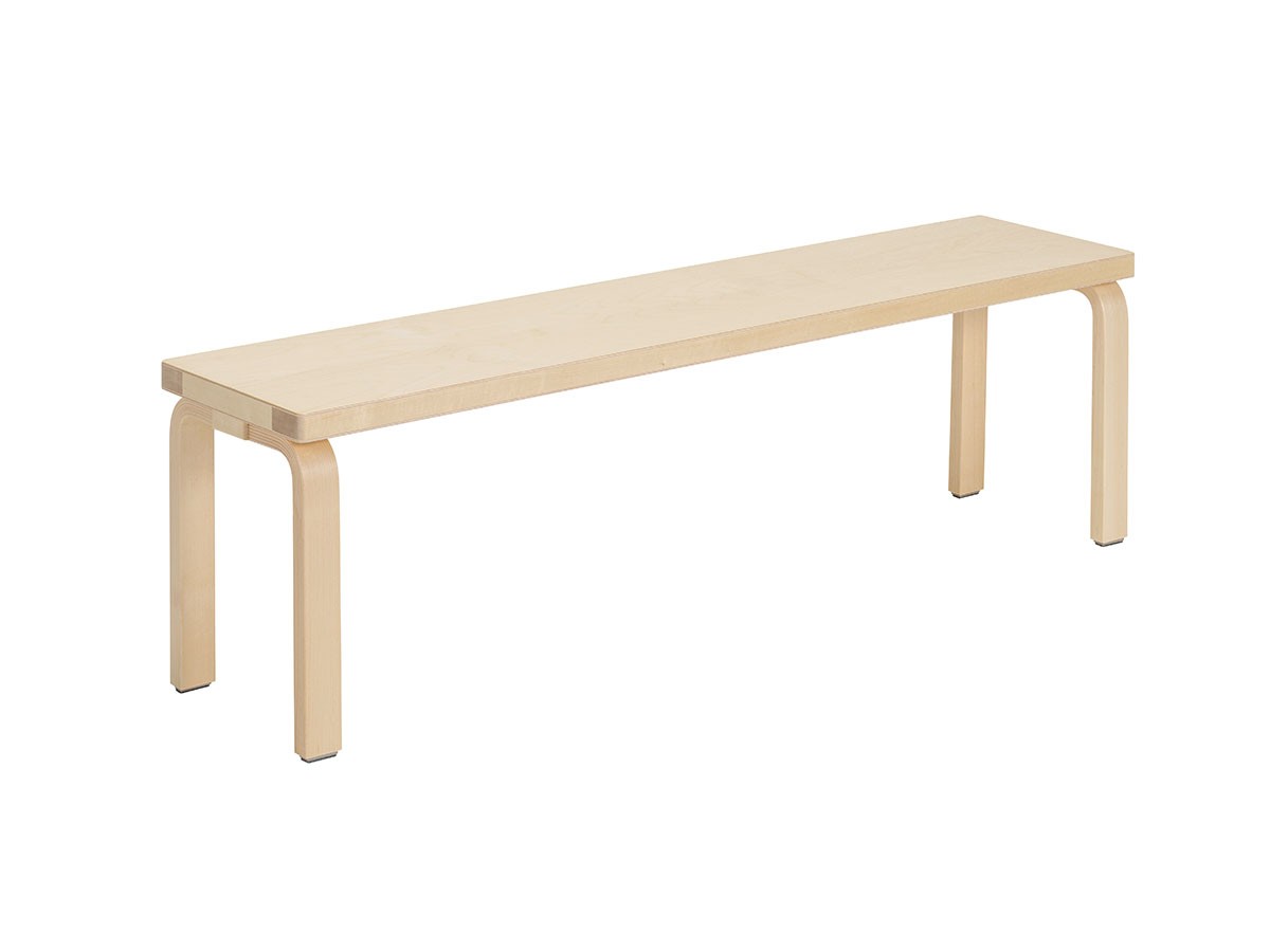 Artek BENCH 168B / アルテック ベンチ 168B ソリッド トップ （チェア・椅子 > ベンチ） 2