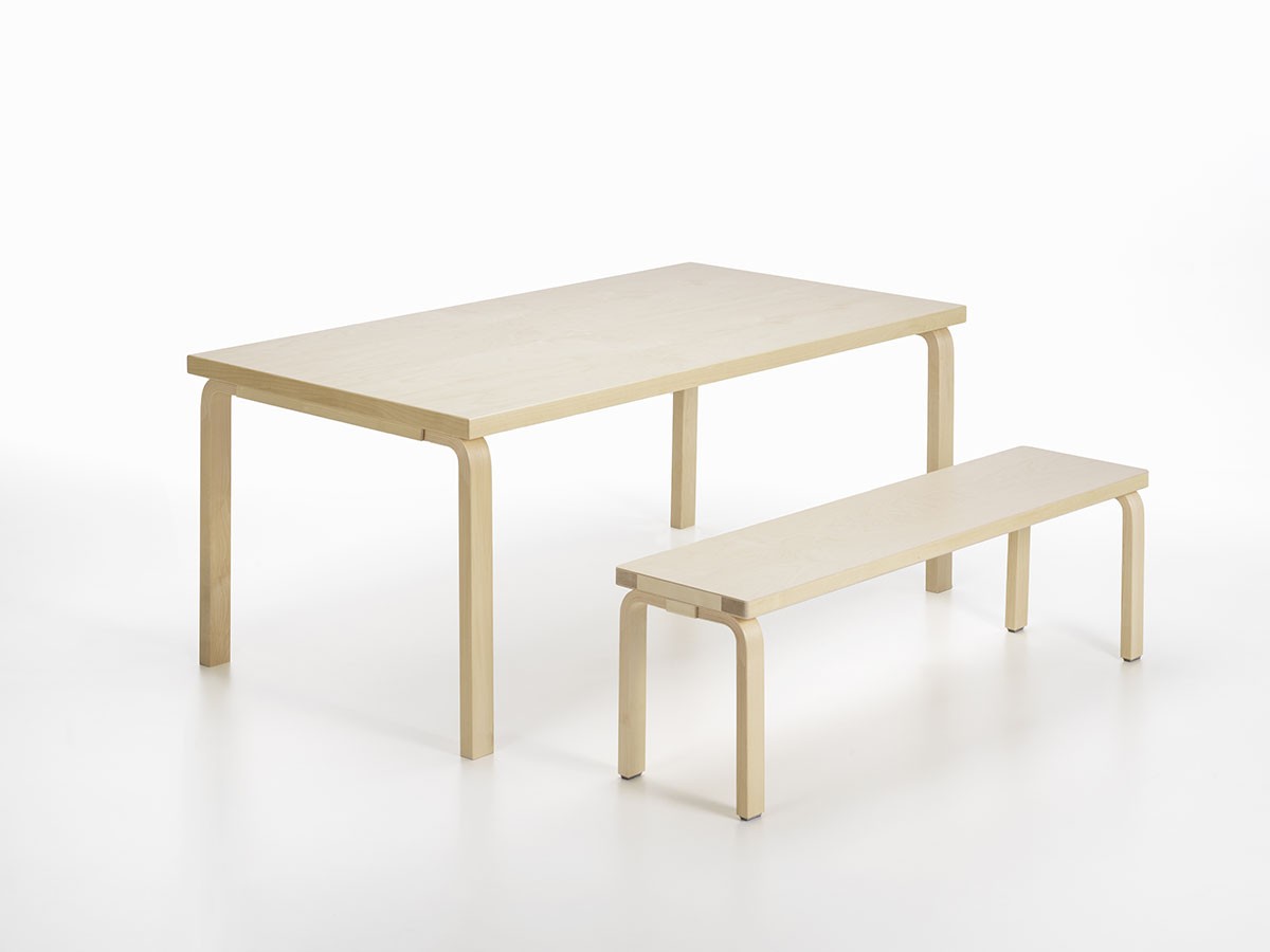 Artek BENCH 168B / アルテック ベンチ 168B ソリッド トップ （チェア・椅子 > ベンチ） 10