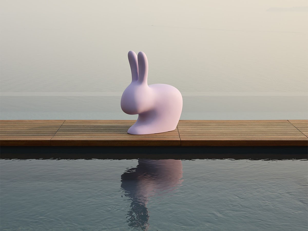 Qeeboo Rabbit Chair Mix / キーブー ラビットチェア ミックス （チェア・椅子 > ダイニングチェア） 4