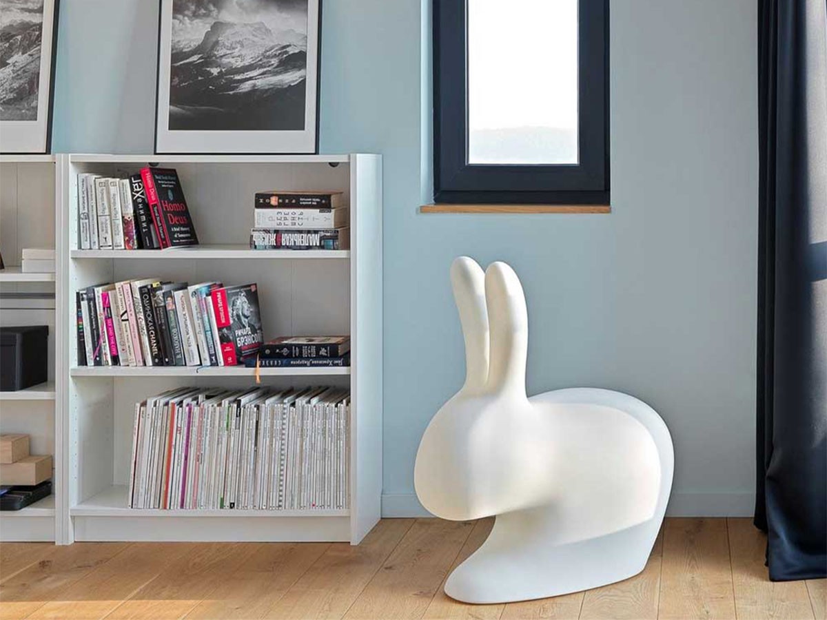 Qeeboo Rabbit Chair Mix / キーブー ラビットチェア ミックス （チェア・椅子 > ダイニングチェア） 3