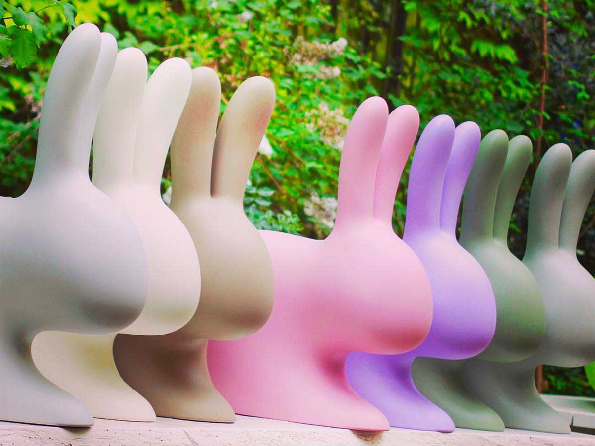 Qeeboo Rabbit Chair / キーブー ラビットチェア （チェア・椅子 > ダイニングチェア） 27