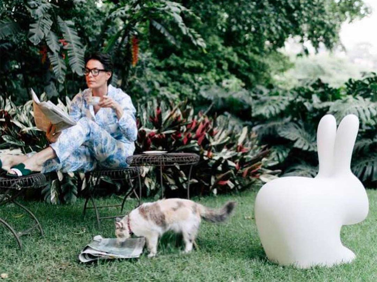 Qeeboo Rabbit Chair / キーブー ラビットチェア （チェア・椅子 > ダイニングチェア） 23