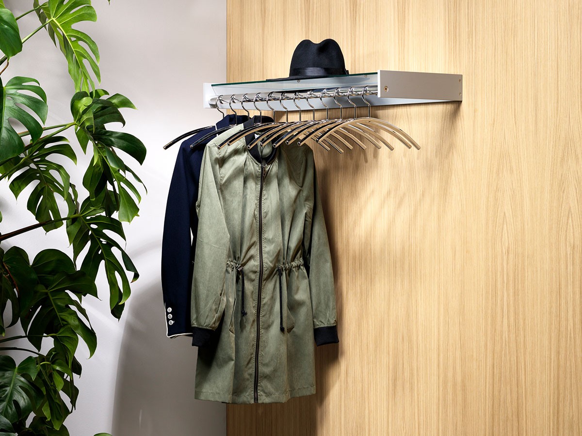 Cascando Chrome Coat Hangers / カスカンド クローム コートハンガー （ハンガーラック・コートハンガー > ハンガー・オプション） 11