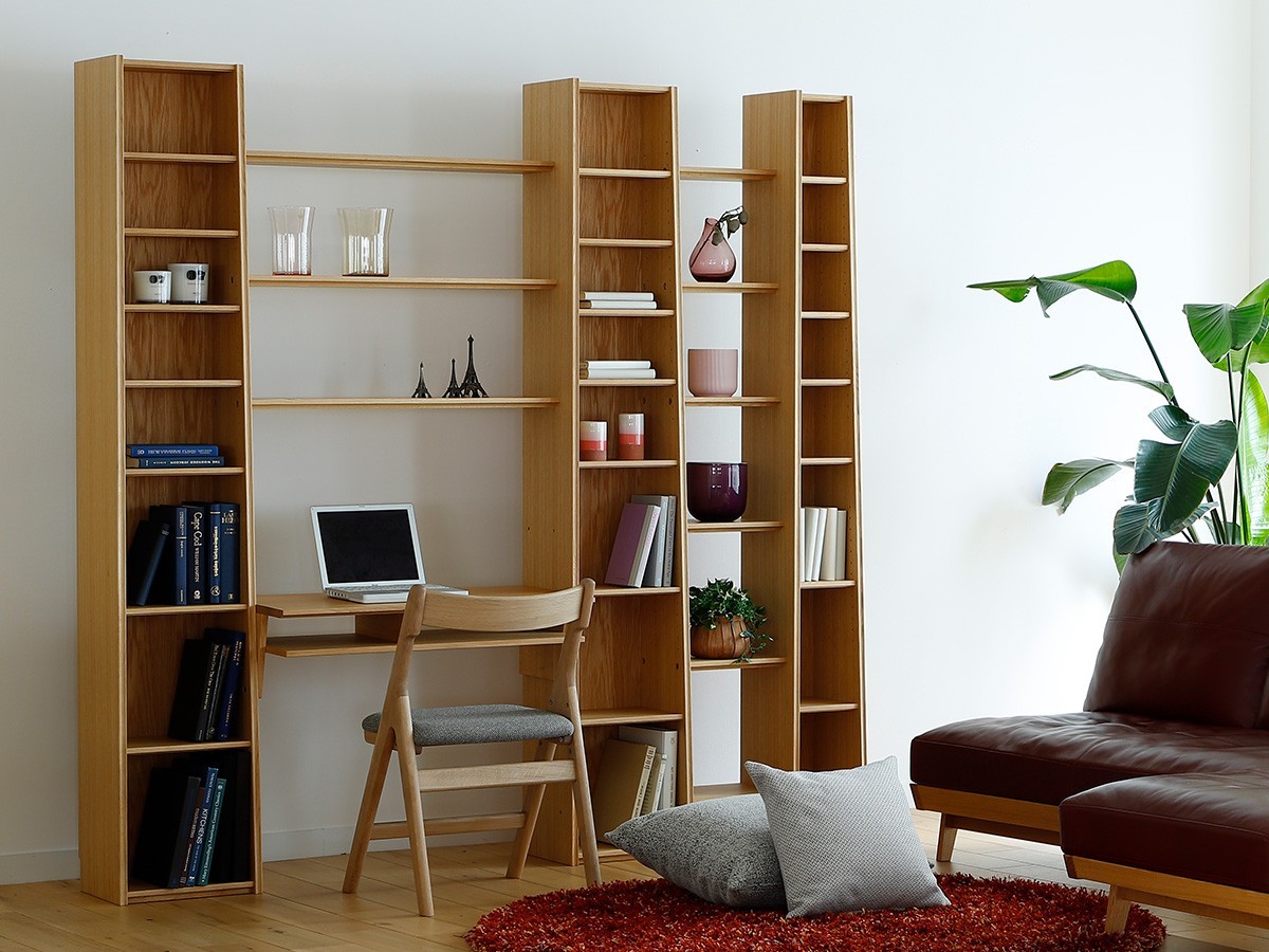 日進木工 ac-cent board Tower Shelf / にっしんもっこう アクセントボード タワーシェルフ L （収納家具 > ラック・シェルフ） 9