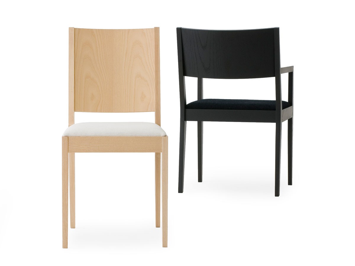 BASIL side chair / バジル サイドチェア PM191 （チェア・椅子 > ダイニングチェア） 3