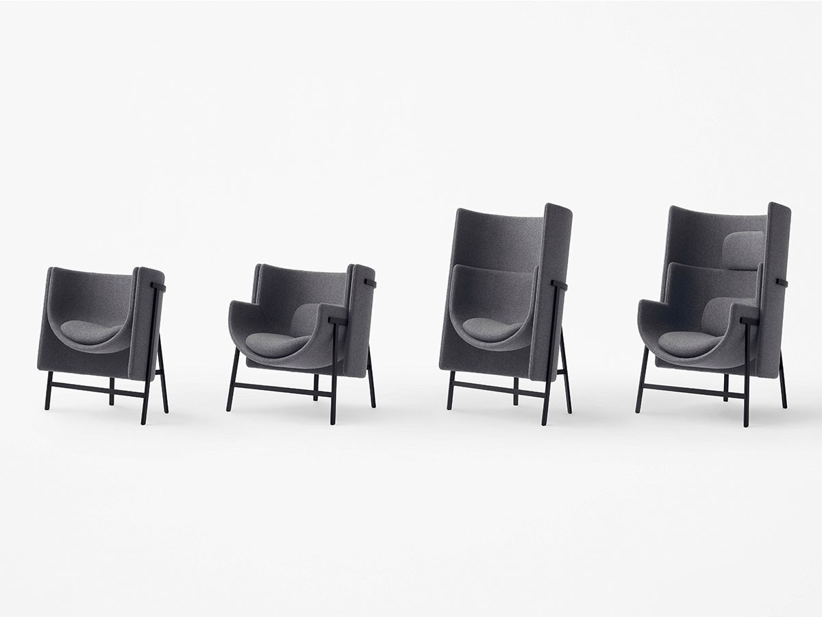 Stellar Works Kite Lounge Chair - Narrow / ステラワークス カイト ラウンジチェア ナロー （チェア・椅子 > ラウンジチェア） 12