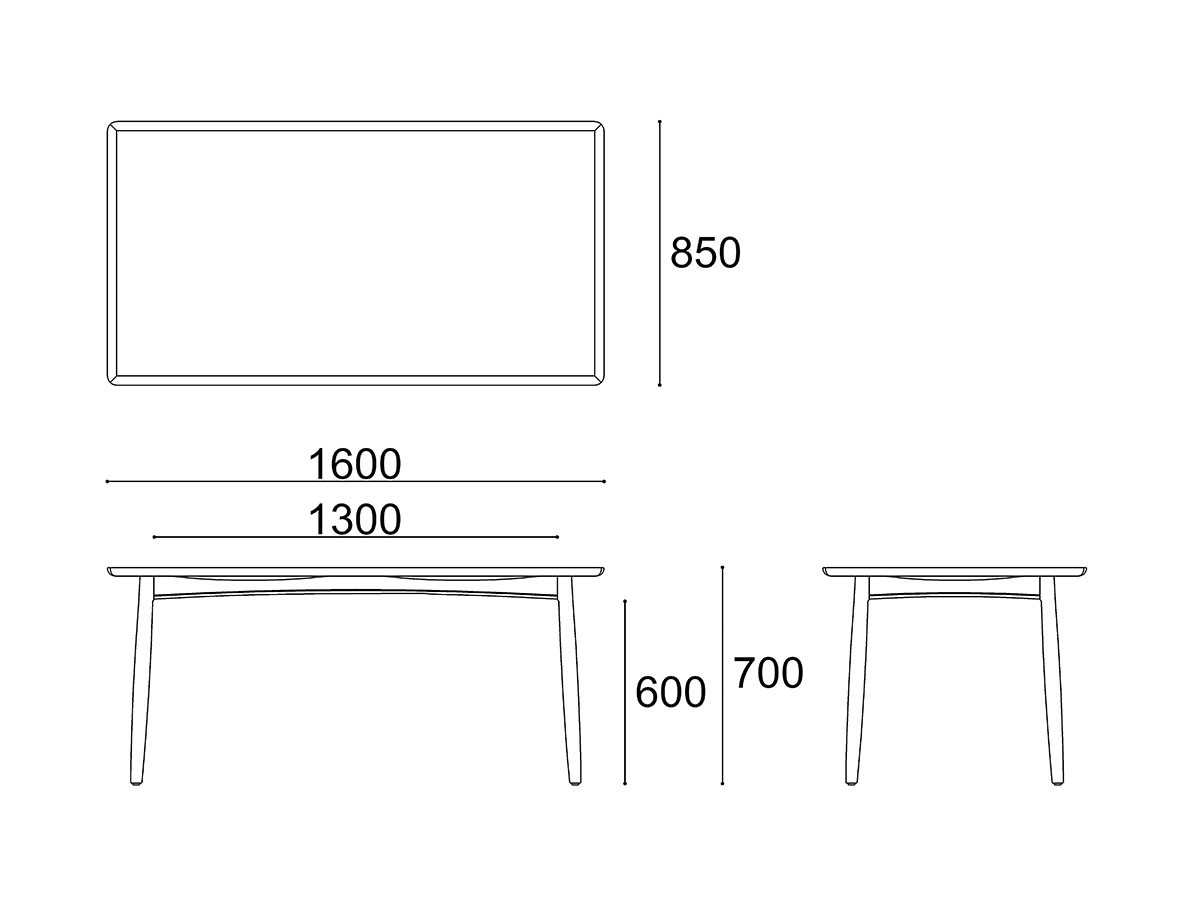 MILE STONE DINING TABLE / マイルストーン ダイニングテーブル（ローズウッド天板） （テーブル > ダイニングテーブル） 8