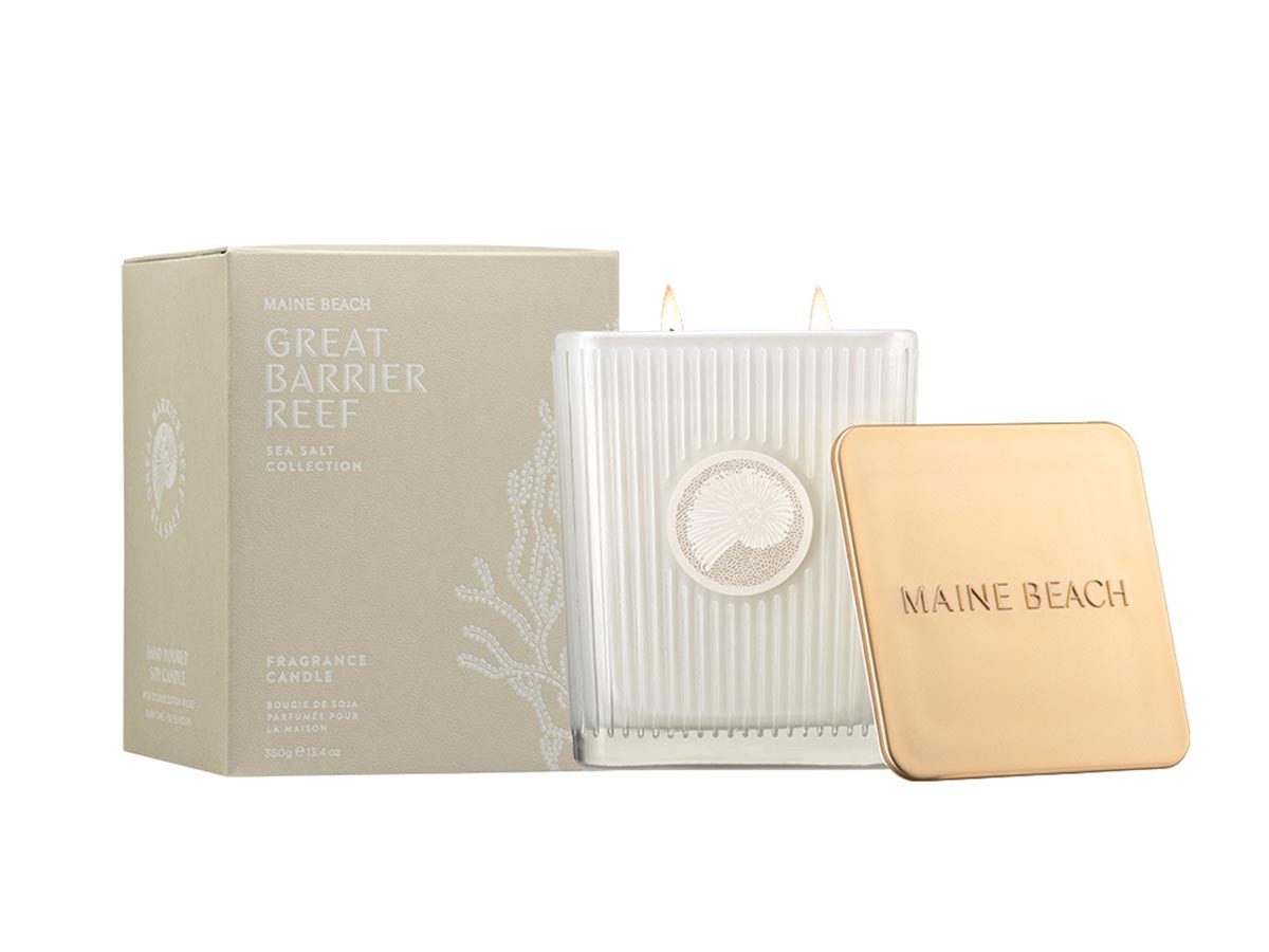 Maine Beach Great Barrier Reef Fragrance Candle / マインビーチ グレートバリアリーフ フレグランスキャンドル （インテリア雑貨 > キャンドル・ホルダー） 4