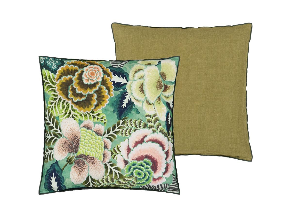 DESIGNERS GUILD Rose de Damas Cushion