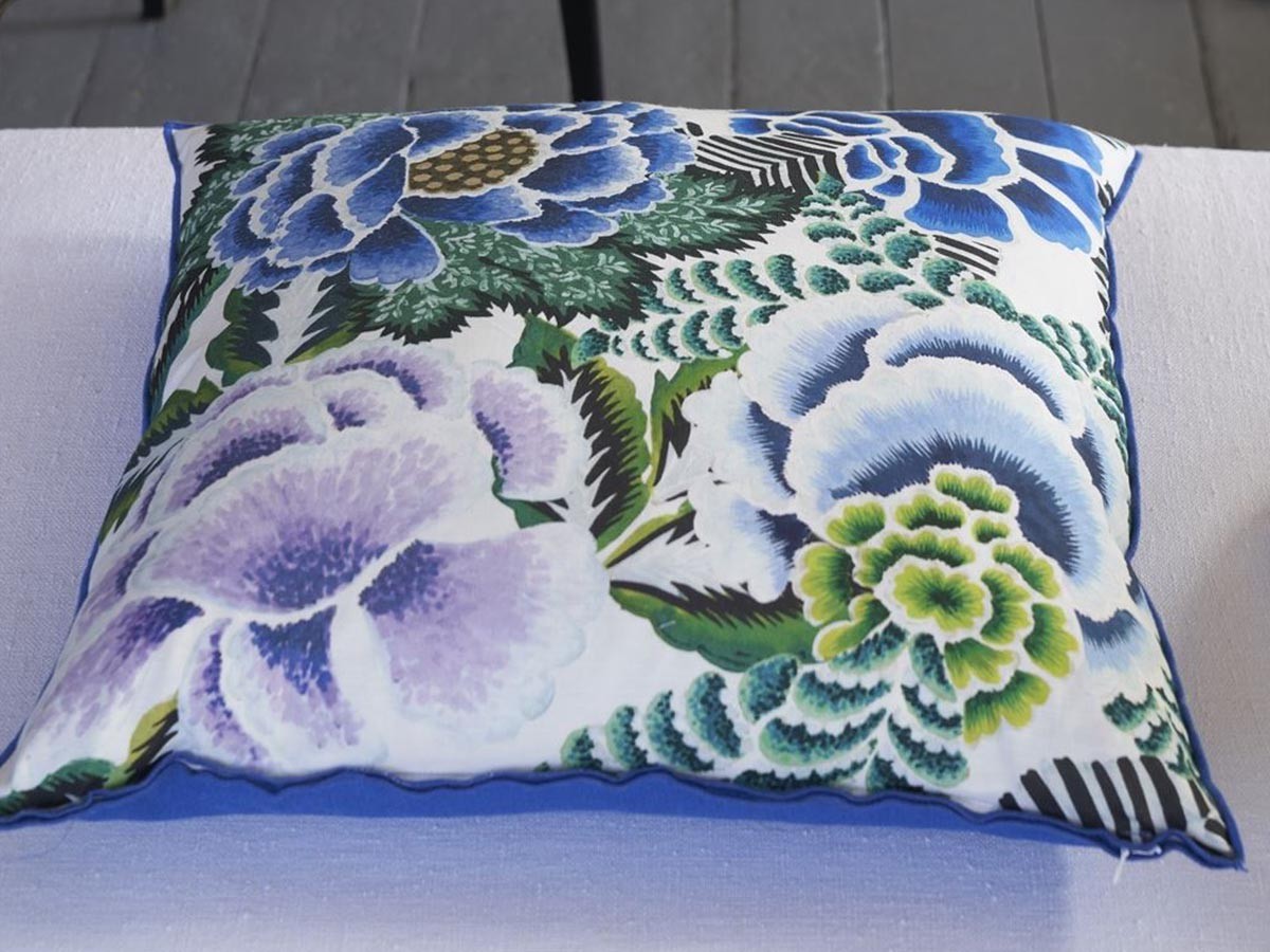 DESIGNERS GUILD Rose de Damas Cushion / デザイナーズギルド ローズ ド ダマス クッション 55 × 55cm （クッション > クッション・クッションカバー） 4