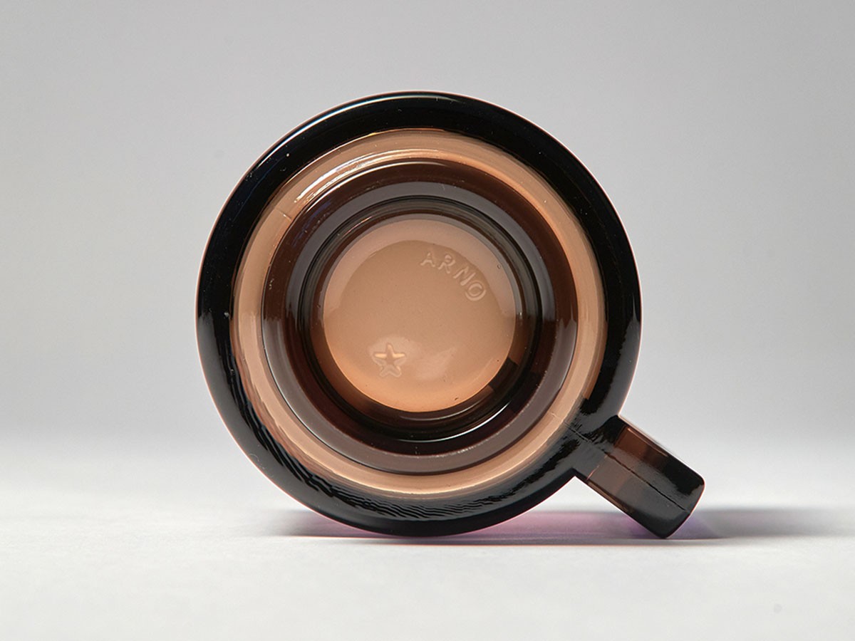 ARNO GLASS Cup & Saucer Smoke / アルノグラス カップ & ソーサー（スモーク） （食器・テーブルウェア > コーヒーカップ・ティーカップ） 8