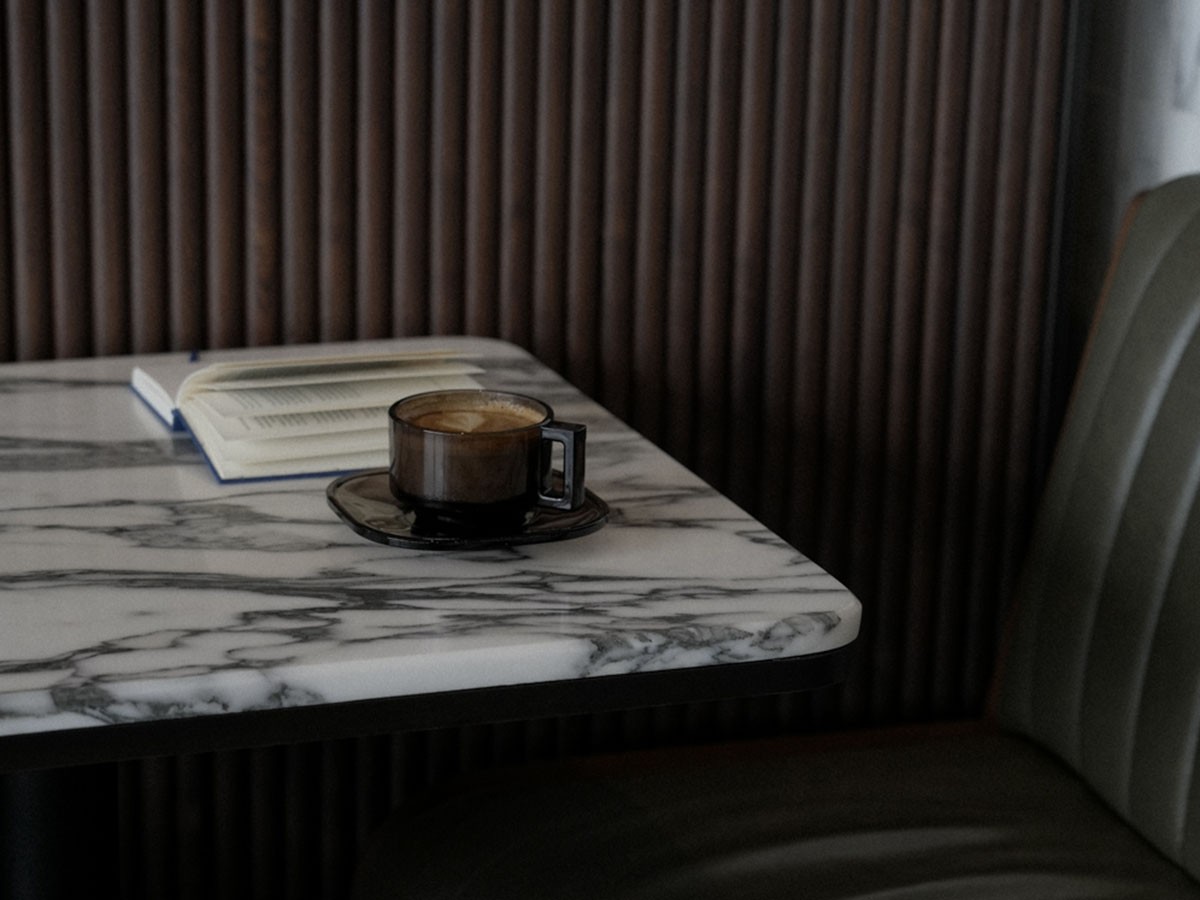 ARNO GLASS Cup & Saucer Smoke / アルノグラス カップ & ソーサー（スモーク） （食器・テーブルウェア > コーヒーカップ・ティーカップ） 2