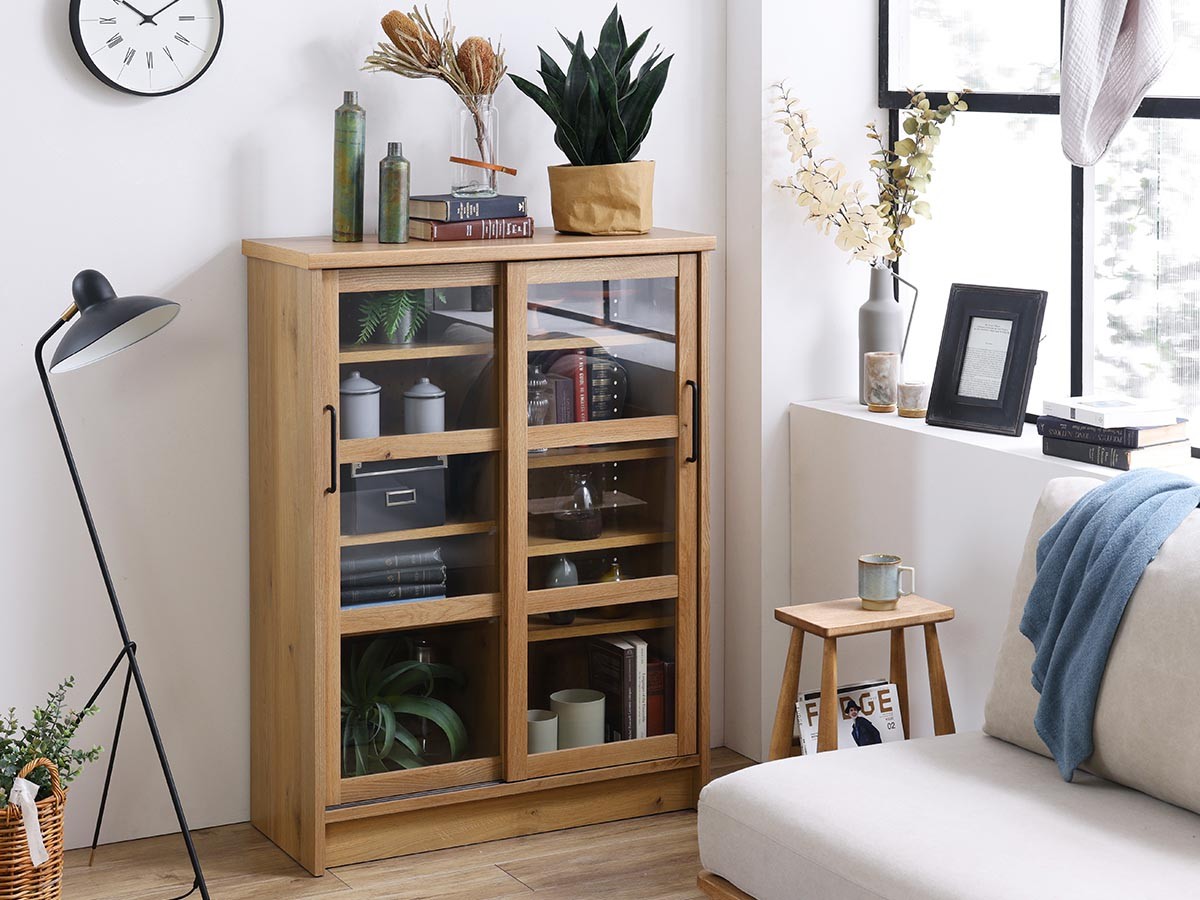 HERME CABINET / エルメ キャビネット 幅90cm （収納家具 > キャビネット） 2