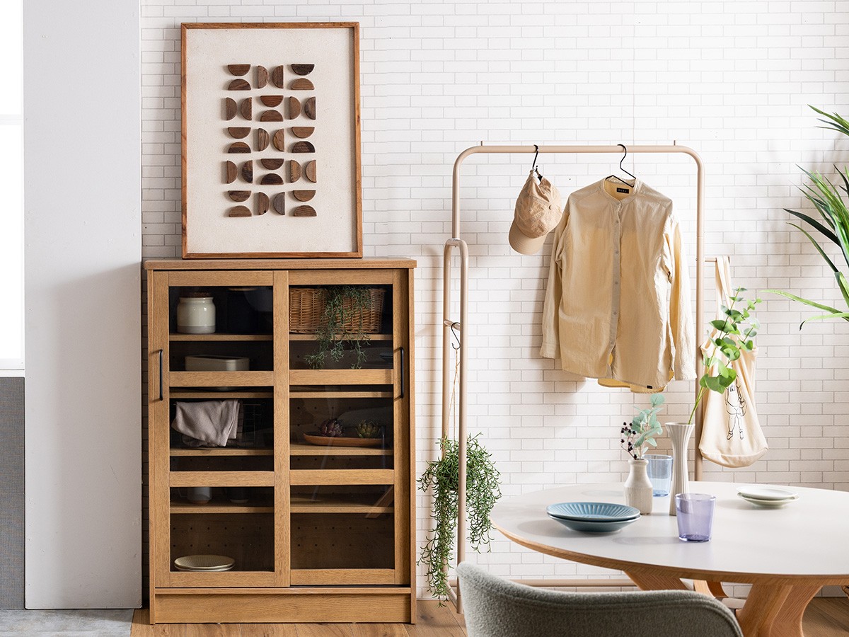 HERME CABINET / エルメ キャビネット 幅90cm （収納家具 > キャビネット） 2
