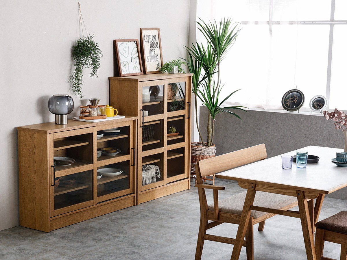 HERME CABINET / エルメ キャビネット 幅90cm （収納家具 > キャビネット） 3