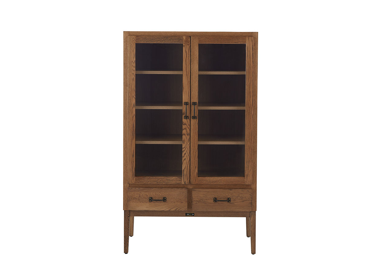 JOURNAL STANDARD FURNITURE CHRYSTIE GLASS CABINET / ジャーナルスタンダードファニチャー クリスティ ガラスキャビネット （収納家具 > キャビネット） 1