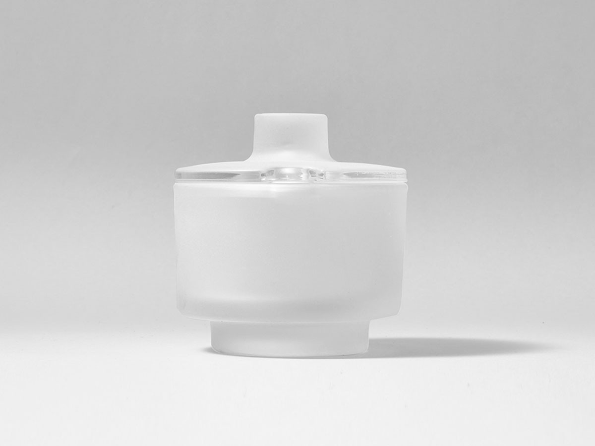 ARNO GLASS Sugar Pot Frosted / アルノグラス シュガーポット（フロステッド） （食器・テーブルウェア > シュガーポット） 3