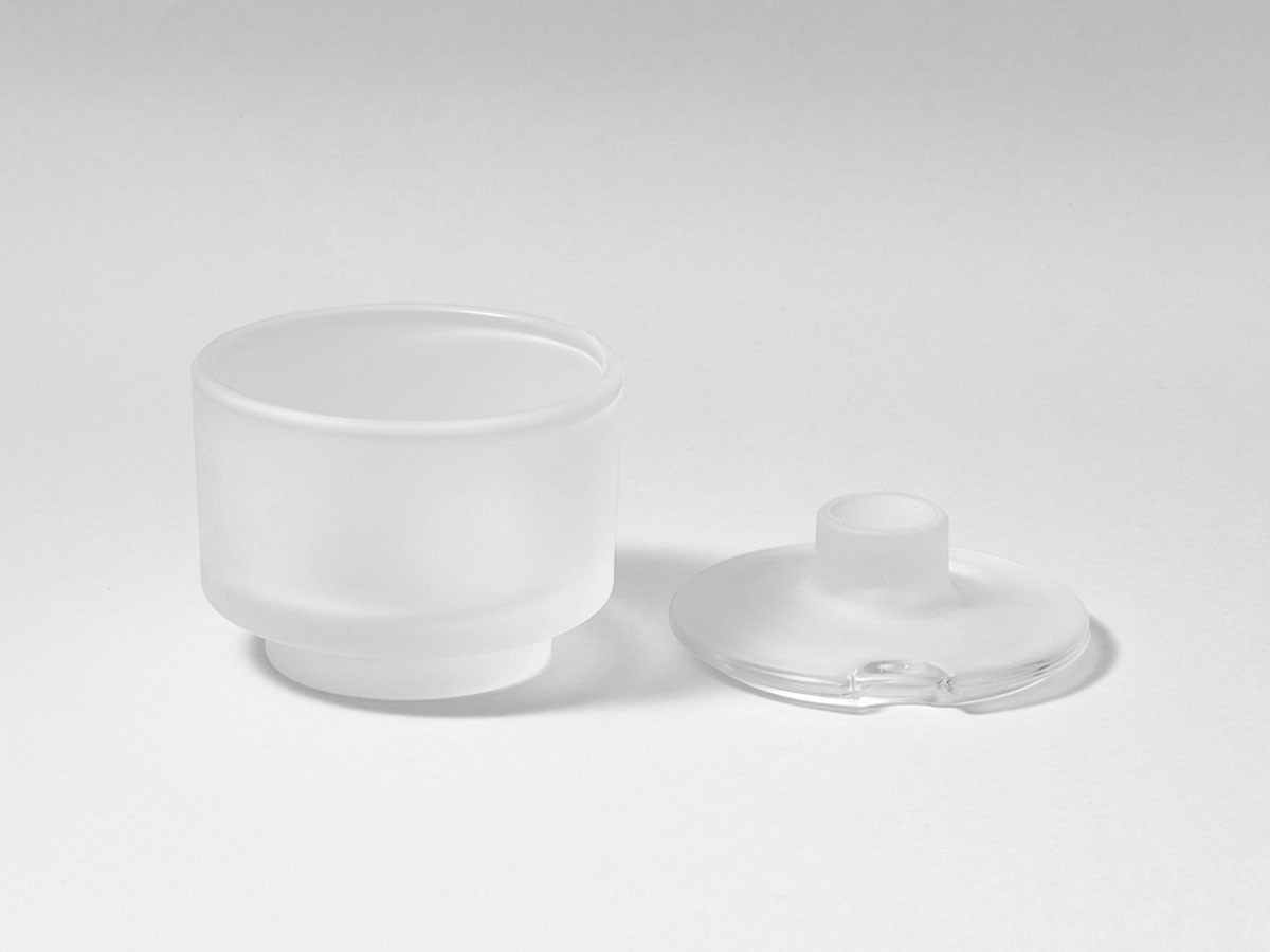ARNO GLASS Sugar Pot Frosted / アルノグラス シュガーポット（フロステッド） （食器・テーブルウェア > シュガーポット） 2