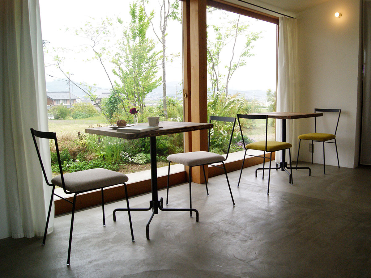 杉山製作所 Shabby cafe table / すぎやませいさくしょ シャビー カフェテーブル （テーブル > カフェテーブル） 2