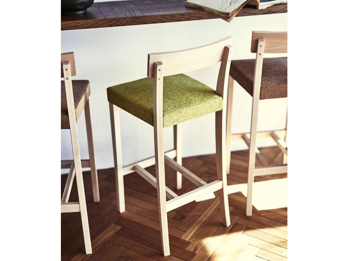 Coccole HIGH CHAIR / コッコレ ハイチェア C210S （チェア・椅子 > カウンターチェア・バーチェア） 4