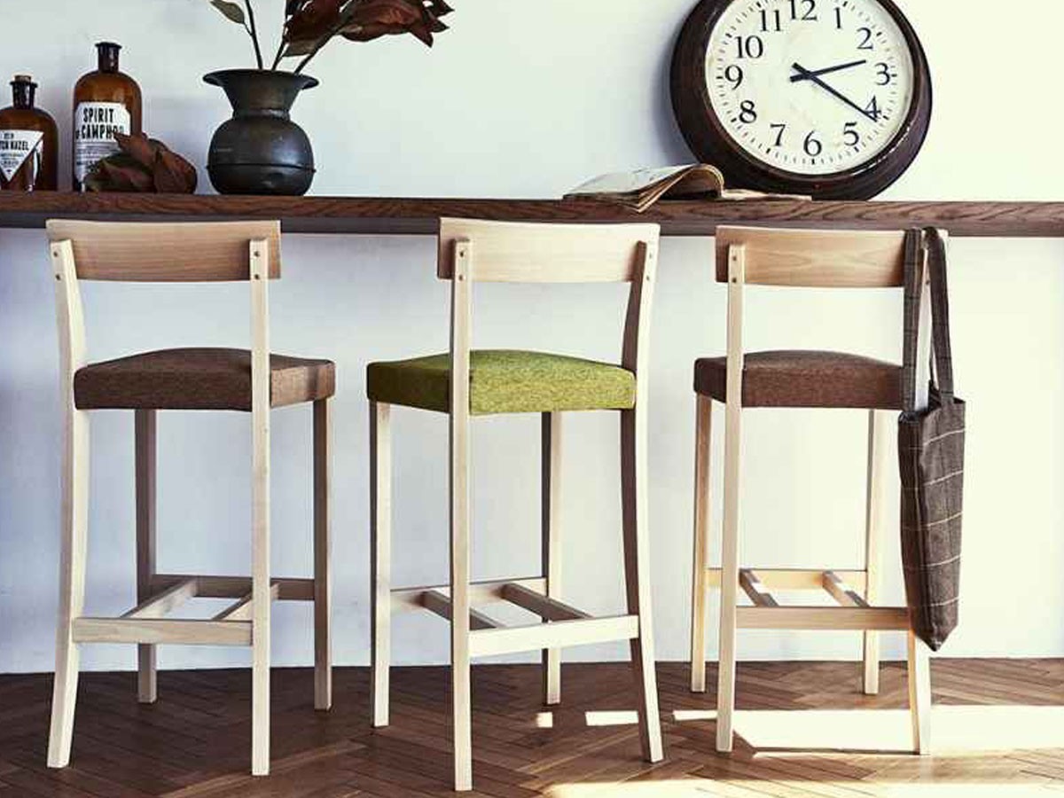 Coccole HIGH CHAIR / コッコレ ハイチェア C210S （チェア・椅子 > カウンターチェア・バーチェア） 3