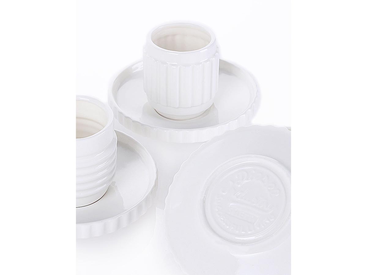 DIESEL LIVING with SELETTI MACHINE COLLECTION
COFFEE CUT WITH SAUCER SET 3 / ディーゼルリビング ウィズ セレッティ マシンコレクション
コーヒーカップ＆ソーサー 3点セット （食器・テーブルウェア > コーヒーカップ・ティーカップ） 8