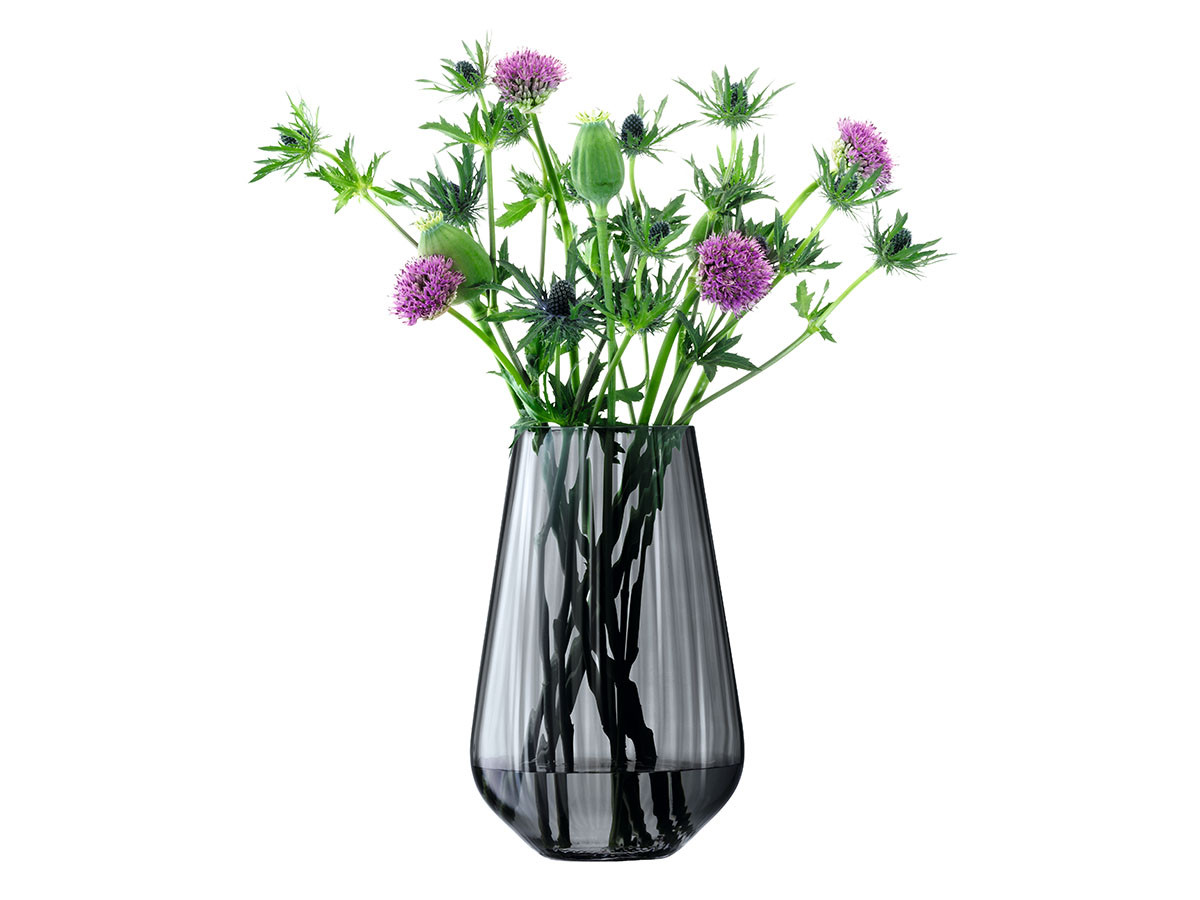 LSA International ZINC VASE / エルエスエー インターナショナル ジンク ベース 高さ28cm （花器・プランター・グリーン > 花瓶・フラワーベース） 1