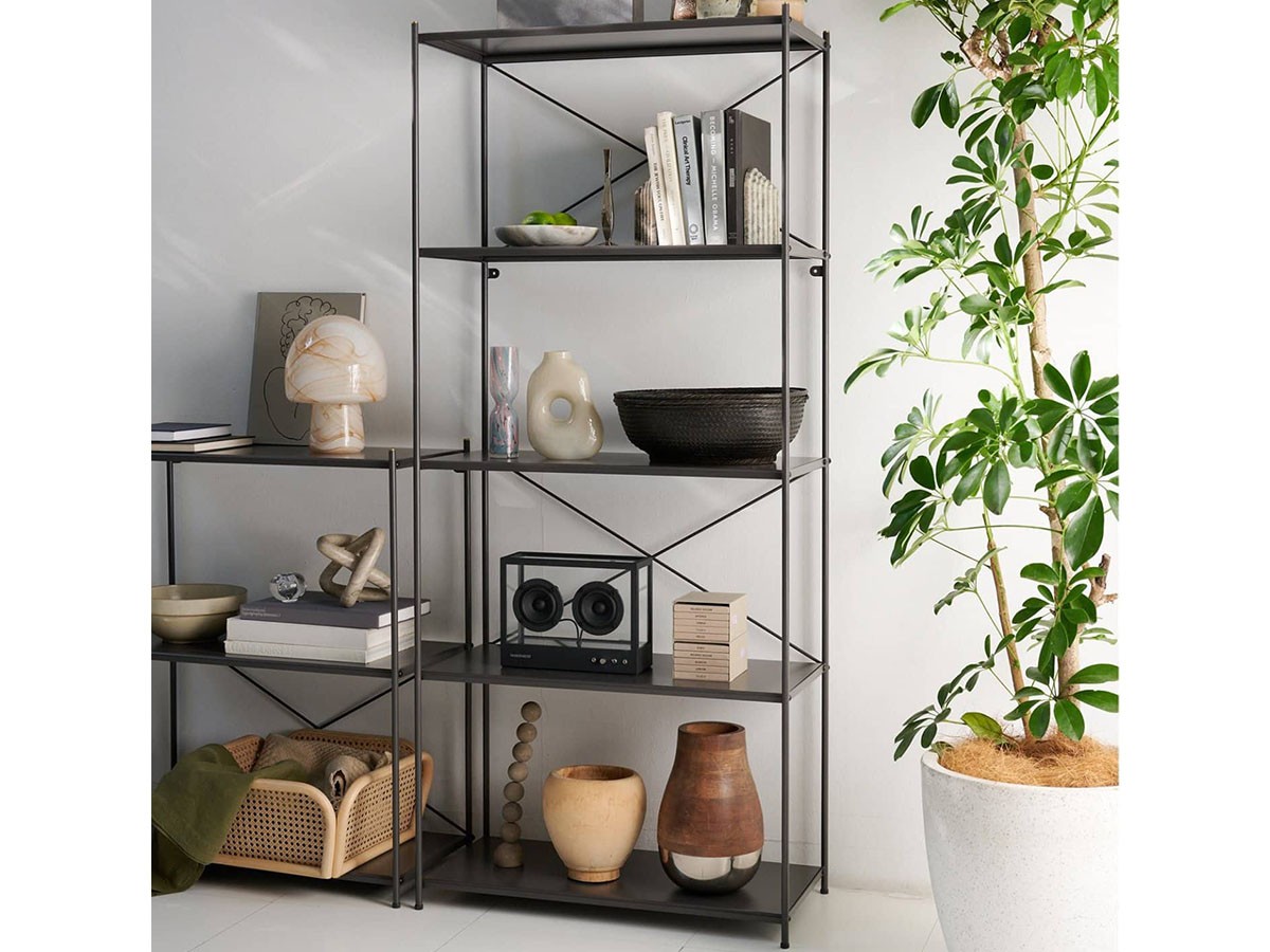 JOURNAL STANDARD FURNITURE HOLTE X SHELF / ジャーナルスタンダードファニチャー ホルテ エックス シェルフ L （収納家具 > ラック・シェルフ） 14