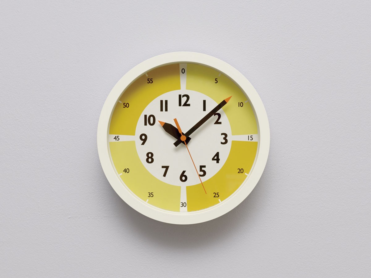 fun pun clock with color 12
