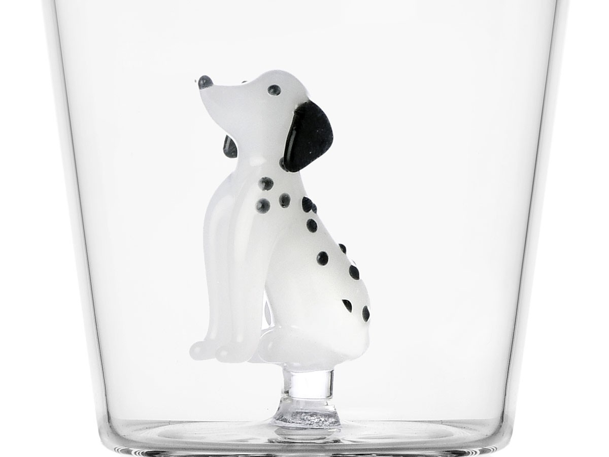 ICHENDORF MILANO Dogs Tumbler 
Dalmata / イッケンドルフ・ミラノ ドッグス タンブラー 
ダルメシアン 350ml （食器・テーブルウェア > タンブラー・グラス） 2